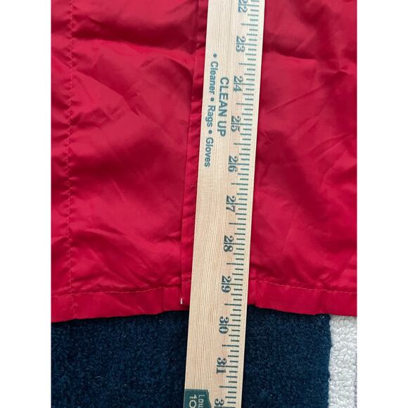 Vintage Swingster St Liborius HS Full Snap Nylon Windbreaker Jacket Large - Picture 7 of 8